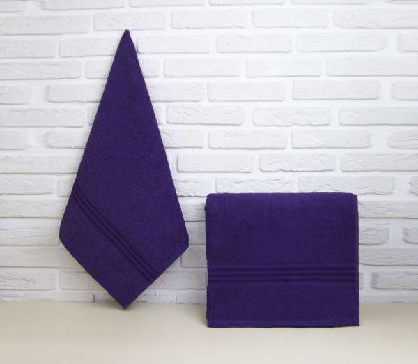 Махровое полотенце 70x140 "RAINBOW", фиолетовый, 100% Хлопок