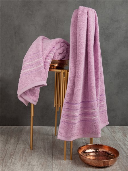 Махровое полотенце 70x140 "SPORTY", св.розовый, 100% Хлопок